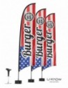 WF 500 / Oriflamme Géante Wind 5m