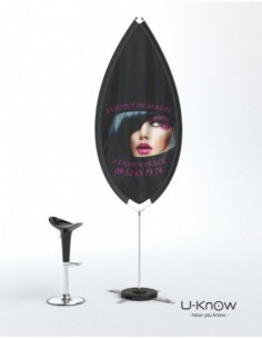 LEAF FLAG / Oriflamme 3m10 2