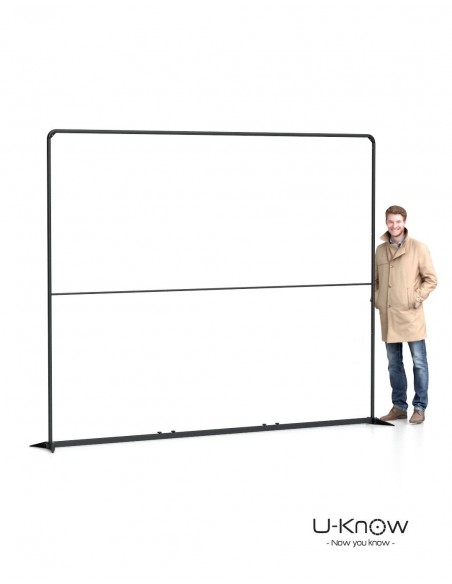 AEROSTAND 300 / Photocall 3 x 2,3 m-PLV-Alchimistes