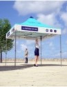POPTENT HS 300 / Tente Résistante Acier 3x3m