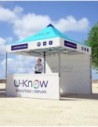 POPTENT HS 300 / Tente Résistante Acier 3x3m