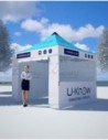 POPTENT HA 300 / Tente aluminium 3x3m