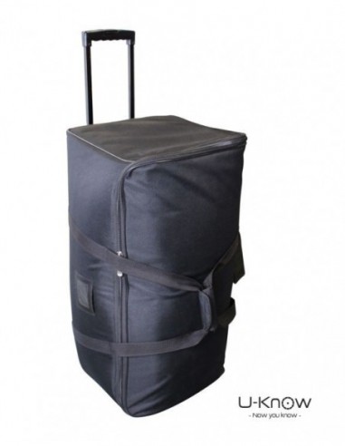 TROLLAIR Noir Mono / TROLLEY 1200D Matelassé - 80x40x38cm-PLV-Alchimistes