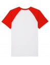 Catcher Short Sleeve T-Shirt Manches Contrastées Unisexe