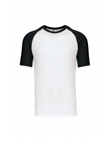 Baseball t-shirt bicolore manches courtes - K330-Accueil-Alchimistes