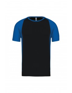 T-shirt de sport bicolore...