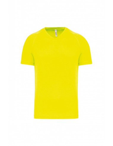 T-shirt de sport manches courtes col v homme - PA476-Accueil-Alchimistes