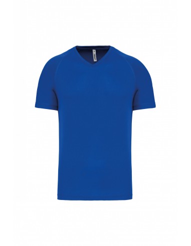 T-shirt de sport manches courtes col v homme - PA476-Accueil-Alchimistes