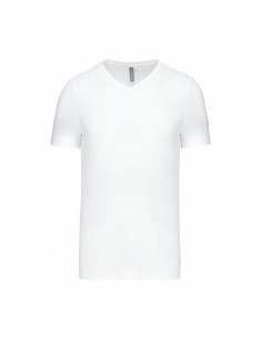 T-shirt col V manches...