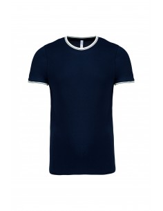 T-shirt maille piquée col...