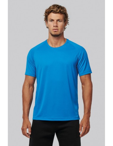 T-shirt de sport à col rond recyclé homme - PA4012-Accueil-Alchimistes