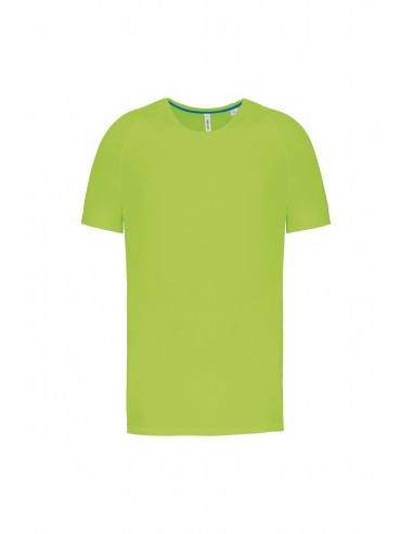 T-shirt de sport à col rond recyclé homme - PA4012-Accueil-Alchimistes