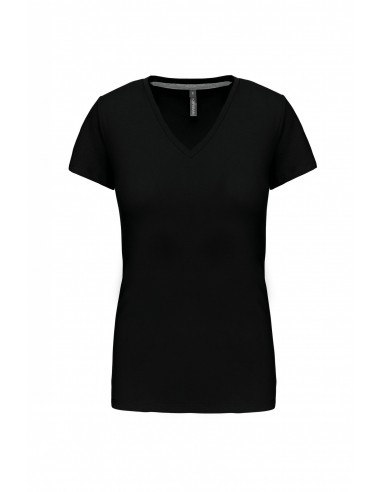 T-shirt col V manches courtes femme - K381-Accueil-Alchimistes