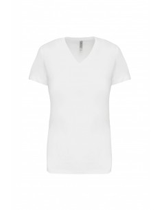 T-shirt col V manches...