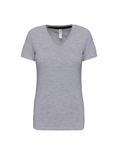 T-shirt col V manches courtes femme - K381-Accueil-Alchimistes