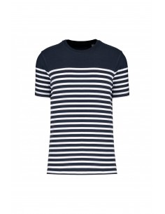 T-shirt marin col rond Bio...