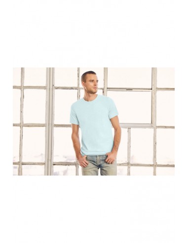 T-SHIRT HOMME COL ROND HEATHER - BE3001CVC-Accueil-Alchimistes