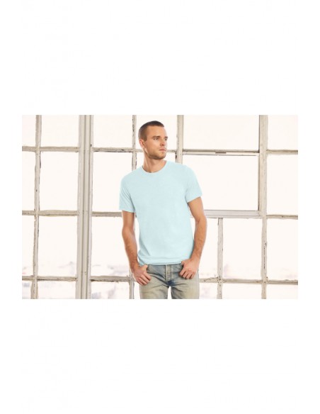 T-SHIRT HOMME COL ROND HEATHER - BE3001CVC-Accueil-Alchimistes