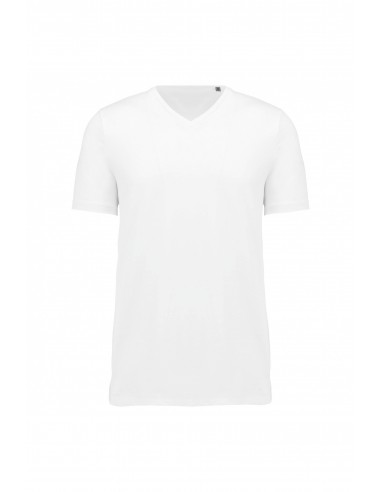 T-shirt Supima® col V manches courtes homme - K3002-Accueil-Alchimistes