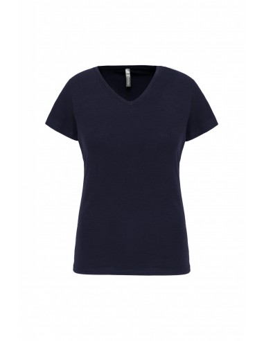 T-shirt col V manches courtes femme - K3015-Accueil-Alchimistes