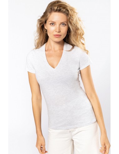 T-shirt Bio150 col V femme - K3029