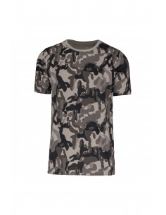 T-shirt camo manches...
