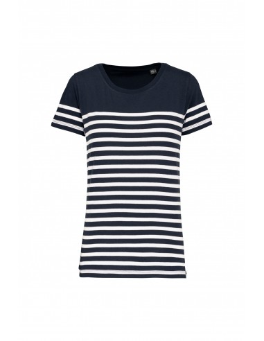 T-shirt marin col rond Bio femme - K3034-Accueil-Alchimistes