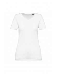 T-shirt Supima® col V...