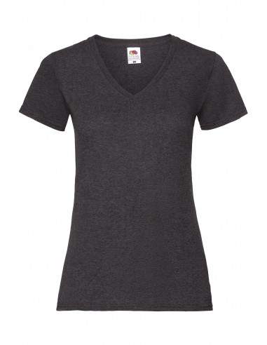 T-SHIRT FEMME COL V VALUEWEIGHT (61-398-0) - SC61398-Accueil-Alchimistes