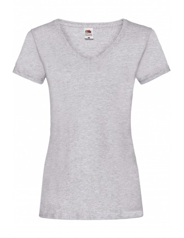 T-SHIRT FEMME COL V VALUEWEIGHT (61-398-0) - SC61398-Accueil-Alchimistes