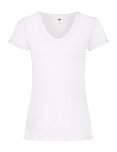 T-SHIRT FEMME COL V VALUEWEIGHT (61-398-0) - SC61398-Accueil-Alchimistes