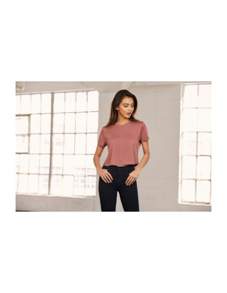 T-shirt flowy crop - BE8882-Accueil-Alchimistes