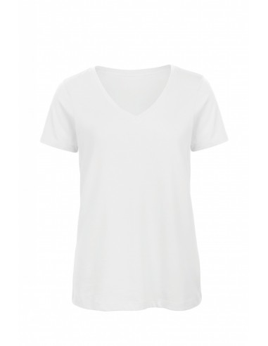 T-shirt Organic Inspire col V Femme - CGTW045-Accueil-Alchimistes