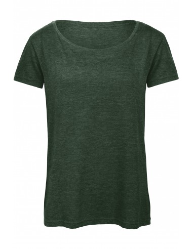 T-shirt Triblend col rond Femme - CGTW056-Accueil-Alchimistes