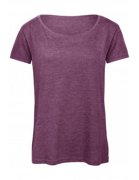 T-shirt Triblend col rond Femme - CGTW056-Accueil-Alchimistes