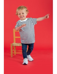 T-shirt rayé manches...