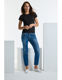 T-SHIRT FEMME COL ROND HD -...