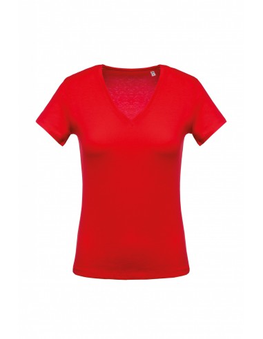 T-Shirt col V manches courtes femme - K390-Accueil-Alchimistes