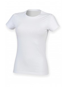 T-SHIRT FEMME COL ROND FEEL... 2