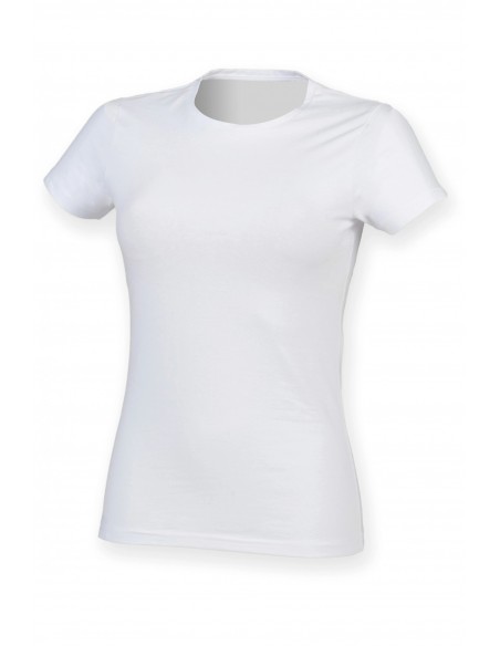 T-SHIRT FEMME COL ROND FEEL GOOD - SK121-Accueil-Alchimistes