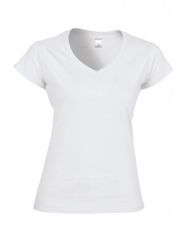 T-SHIRT FEMME COL V SOFTSTYLE - GI64V00L-Accueil-Alchimistes