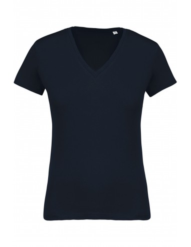 T-shirt coton Bio col V femme - K396-Accueil-Alchimistes