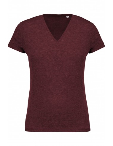 T-shirt coton Bio col V femme - K396-Accueil-Alchimistes