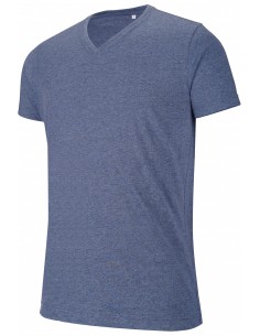 T-shirt col V manches...