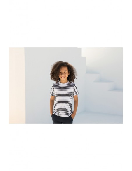 T-SHIRT RAYÉ ENFANT - SM202-Accueil-Alchimistes