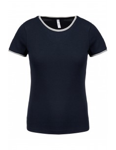 T-shirt maille piquée col...
