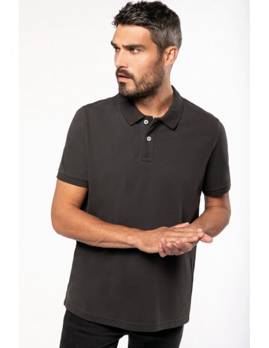 Polo vintage manches courtes homme - KV2206-Accueil-Alchimistes