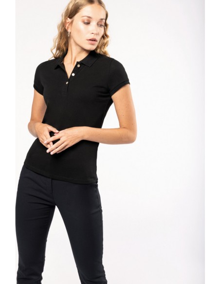 Polo Supima® manches courtes femme - K2001-Accueil-Alchimistes