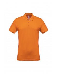 Polo piqué manches courtes...