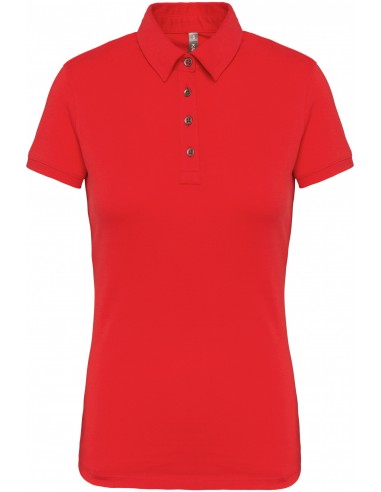 Polo jersey manches courtes femme - K263-Accueil-Alchimistes